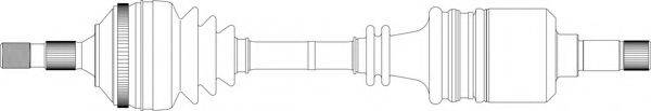 GENERAL RICAMBI CI3203 Приводний вал