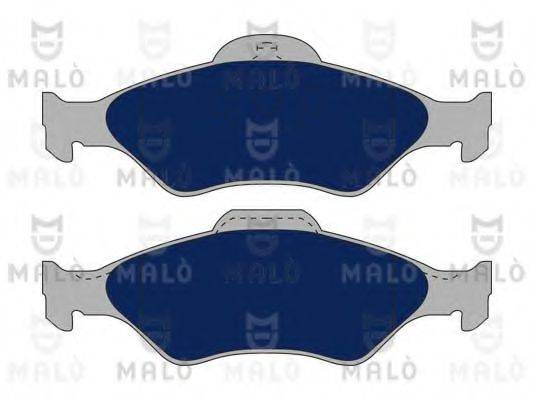 MALO 1050529 Комплект гальмівних колодок, дискове гальмо