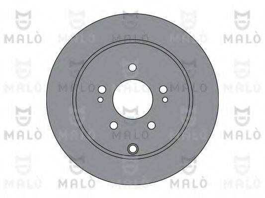 MALO 1110266 гальмівний диск