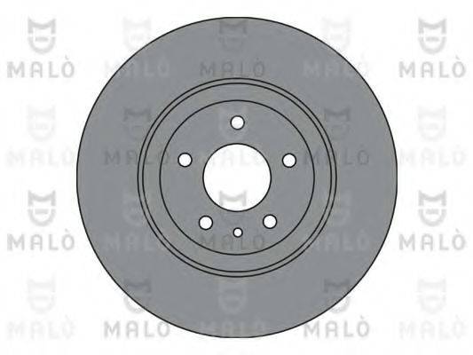 MALO 1110455 гальмівний диск
