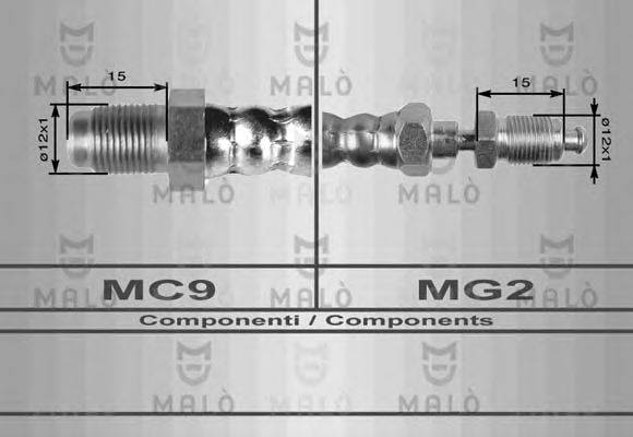 MALO 8440 Шланг зчеплення