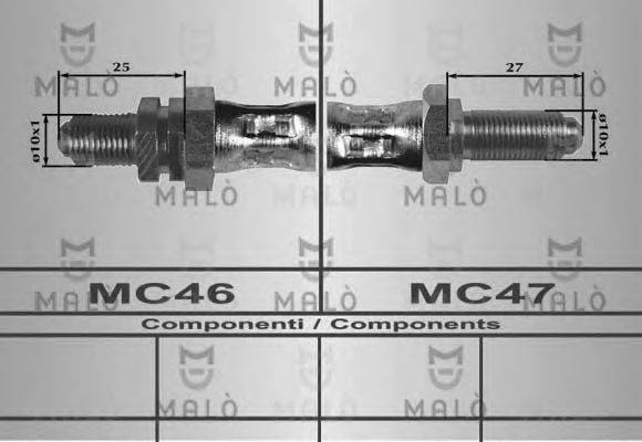 MALO 8690 Гальмівний шланг