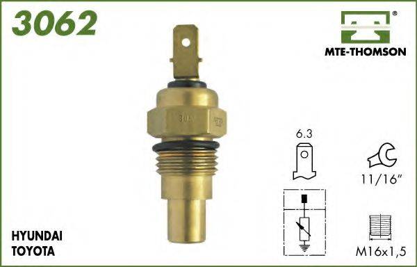 MTE-THOMSON 3062 Датчик, температура охолоджувальної рідини