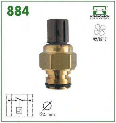 MTE-THOMSON 884 Термивимикач, вентилятор радіатора