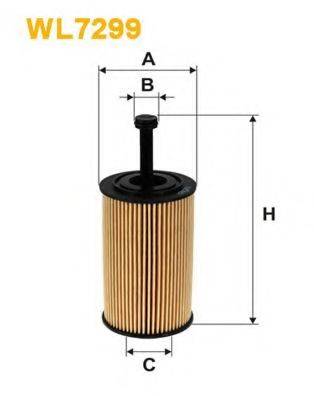 WIX FILTERS WL7299 Масляний фільтр