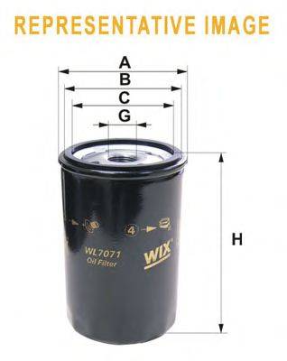 WIX FILTERS WL7163 Масляний фільтр