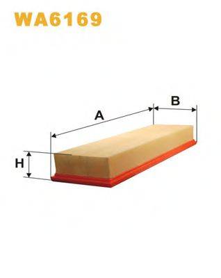 WIX FILTERS WA6169 Повітряний фільтр