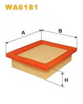 WIX FILTERS WA6181 Повітряний фільтр