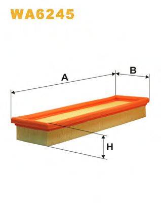 WIX FILTERS WA6245 Повітряний фільтр