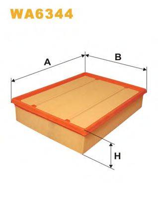 WIX FILTERS WA6344 Повітряний фільтр