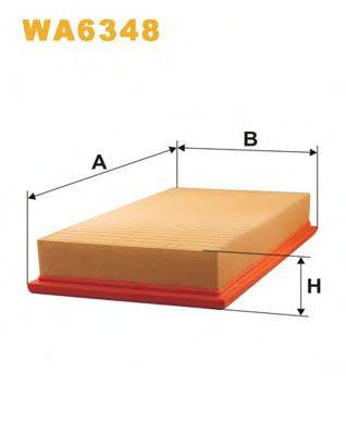 WIX FILTERS WA6348 Повітряний фільтр