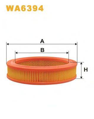 WIX FILTERS WA6394 Повітряний фільтр