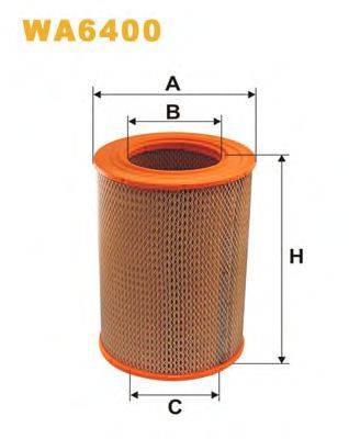 WIX FILTERS WA6400 Повітряний фільтр