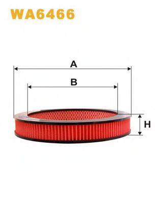 WIX FILTERS WA6466 Повітряний фільтр