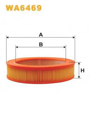 WIX FILTERS WA6469 Повітряний фільтр