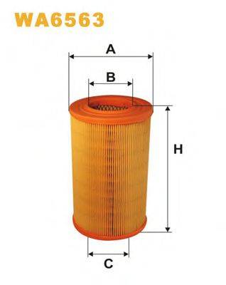 WIX FILTERS WA6563 Повітряний фільтр