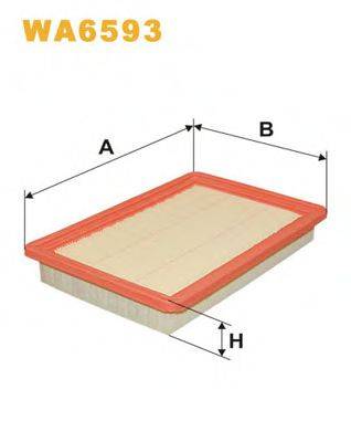 WIX FILTERS WA6593 Повітряний фільтр