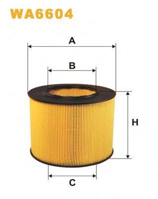 WIX FILTERS WA6604 Повітряний фільтр