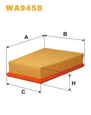 WIX FILTERS WA9458 Повітряний фільтр