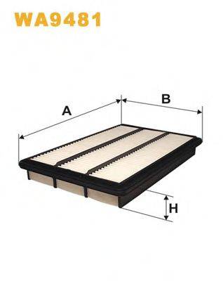 WIX FILTERS WA9481 Повітряний фільтр