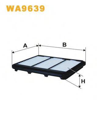 WIX FILTERS WA9639 Повітряний фільтр