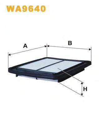 WIX FILTERS WA9640 Повітряний фільтр