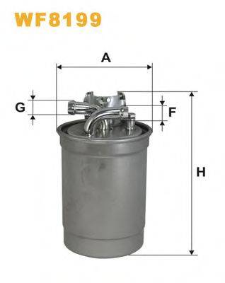 WIX FILTERS WF8199 Паливний фільтр