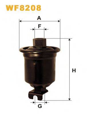 WIX FILTERS WF8208 Паливний фільтр