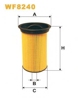 WIX FILTERS WF8240 Паливний фільтр