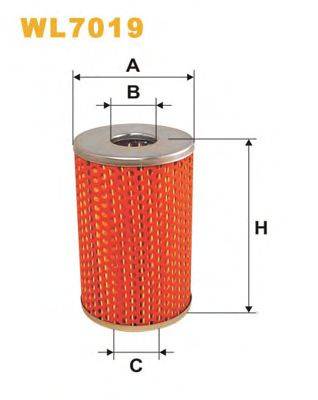 WIX FILTERS WL7019 Масляний фільтр