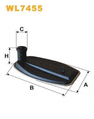 WIX FILTERS WL7455 Гідрофільтр, автоматична коробка передач