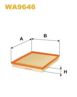 WIX FILTERS WA9646 Повітряний фільтр