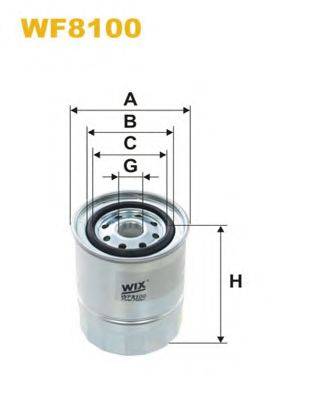 WIX FILTERS WF8100 Паливний фільтр