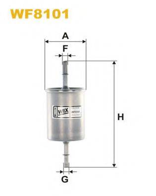 WIX FILTERS WF8101 Паливний фільтр