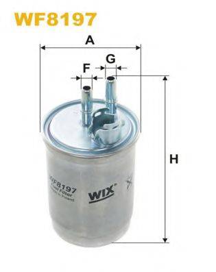 WIX FILTERS WF8197 Паливний фільтр