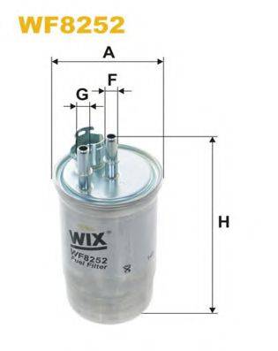 WIX FILTERS WF8252 Паливний фільтр