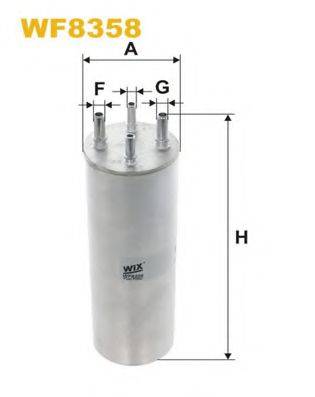 WIX FILTERS WF8358 Паливний фільтр