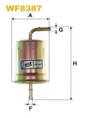 WIX FILTERS WF8387 Паливний фільтр