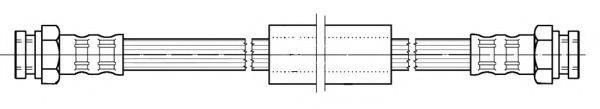 CEF 510024 Гальмівний шланг