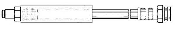 CEF 510197 Гальмівний шланг
