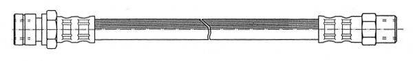 CEF 510205 Гальмівний шланг