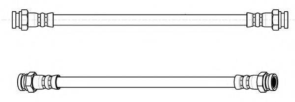 CEF 510224 Гальмівний шланг