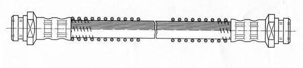 CEF 511496 Гальмівний шланг