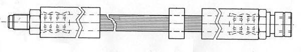 CEF 511860 Гальмівний шланг