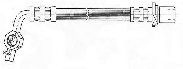 CEF 511867 Гальмівний шланг