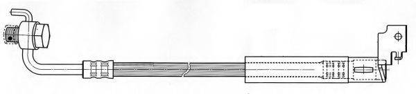 CEF 511931 Гальмівний шланг