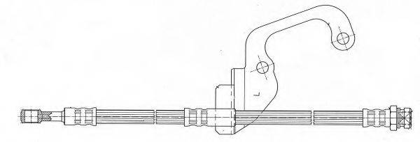 CEF 511956 Гальмівний шланг