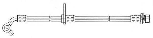 CEF 512323 Гальмівний шланг