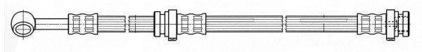 CEF 512369 Гальмівний шланг
