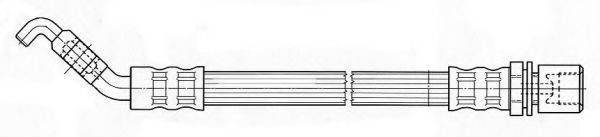 CEF 512386 Гальмівний шланг